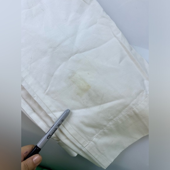 Esse White Tailored Trousers N248-11 - Picture 8 of 11